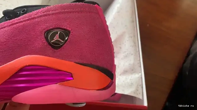 Rep TB (W) Jordan DH4121-600 14 Pink Retro Low Shocking 0528